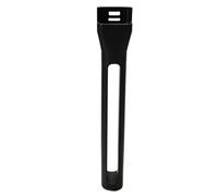 Adaptateur de Poignée de Microphone pour DJI MIC 3 Interview Mic Adaptateur de Poche Poignée Ergonomique Accessoires de Microphone (Long Black)