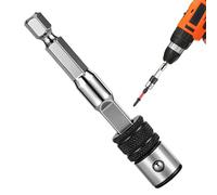 Adaptateur de point de forage Emmanchement hexagonal de 6,35 mm pour outils | Accessoires de forage autobloquants Pour Tournevis Construction Électricien Monteur Maison