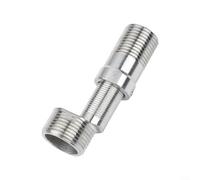 Adaptateur de pommeau de douche avec inclinaison de 0 à 40° pour salle de | Design télescopique, longueur réglable de 54 à 79 mm, s'adapte à différentes distances, idéal pour les petites salles de bain