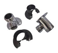 Adaptateur de pommeau de douche universel en cuivre étanche pour pommeau de douche épais supports de base joints résistants