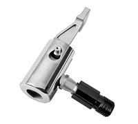 Adaptateur de Pompe à Air - 2,24 Pouces Convertisseur de Pompe | Connecteur de Gonfleur pour Pneus de Vélo et Voiture avec Poignée à Dégagement Rapide, Buse de Compresseur d’Air Portable pour Auto, Ca