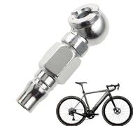 Adaptateur de pompe à air - Convertisseur de valve de vélo, | Nozzle de pompe de moto | Pour le montage, kit de pointe de gonflage de pneus, connecteur pour l'entretien de vélo, recharge d'air pour