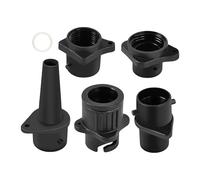 Adaptateur de pompe à air portable 4 en 1 pour gonflage rapide, connecteur de port d'étanchéité multi-usage pour radeau, paddleboard, kayak, planche de surf, équipement de sports nautiques