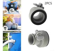 Adaptateur de pompe de piscine pour Intex 1 63,5 cm à 1 5" Kit de conversion pour pompes de 530 GPH et plus grandes