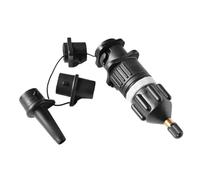 Adaptateur de pompe gonflable - Adaptateur de pompe à air traditionnel, design durable et stable, construction légère et portable, fixation facile | Idéal pour les bateaux pneumatiques avec adaptateur