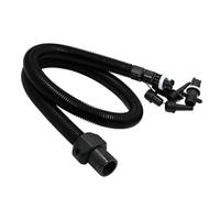 Adaptateur de Pompe pour Bateau pneumatique, kit pour Bateau pneumatique, Adaptateur de Pompe et kit de Tuyau à air | Accessoires de Planche à air pour Bateaux gonflables, radeaux, Kayaks