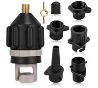 Adaptateur de Pompe Sup Gonflable, Adaptateur Gonfleur Paddle, Adaptateur de Kayak, Adaptateur Pompe Kayak Embout de Gonflage, Adaptateur de Valve Sup pour Canoës, Planches Pagaie, Bateaux Gonflables