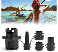 Adaptateur de pompe SUP pour bateau gonflable, convertisseur de pompe à air et valve de cerf-volant/Boston, pompe à air conventionnelle standard, adaptateur de valve d'air multifonction, fixation de p