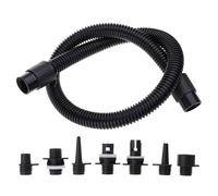 Adaptateur de pompes pour bateaux gonflables et ensemble de tuyaux d ' air, tube d ' extension de pompes gonflables avec 7 valves d ' air, buse, tuyau adaptateur de planche à pagaie facile à utiliser