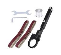Adaptateur de ponceuse à courroie - Kit de conversion pour broyeur d'angle, fixation de polissage durable | Outil de broyage polyvalent avec support réglable pour l'atelier de restauration de tuyaux d