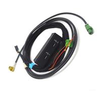 Adaptateur de port de type C pour Q3 de voiture - Commutateur d'interface de source audio avec cordon d'alimentation - Installation de la console centrale 83A035736A