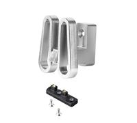 Adaptateur de porte-bagages avant de vélo en alliage d'aluminium de qualité supérieure - Large application pour les trajets quotidiens et le cyclisme - Améliore la stabilité du montage et la