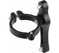 Adaptateur de porte-bidon rŽglable en alliage d'aluminium pour vŽlos Žlectriques et VTT, rŽglable, noir, facile ˆ monter
