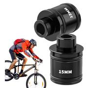 Adaptateur de porte-vélo à axe traversant - Adaptateur de moyeu de vélo à dégagement rapide, convertisseur d'essieu traversant pour adultes, accessoires d'entretien de cyclisme