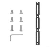 Adaptateur de position pour porte-bidon de vélo en alliage d'aluminium de | Longueur étendue de 23 cm, construction en alliage d'aluminium, position du trou réglable, profil plat discret