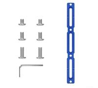Adaptateur de position pour porte-bidon de vélo en alliage d'aluminium de | Longueur étendue de 23 cm, construction en alliage d'aluminium, position du trou réglable, profil plat discret