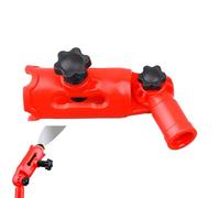 Adaptateur de poteau 180 degrés - Extenseur de pinceau à angle multi-angle, porte-rouleau de peinture | Outil de coupe de bordure de plafond de coin mural, mieux contrôler le revêtement professionnel