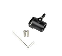Adaptateur de poteau de lumière 16 mm pour moniteurs d'appareil photo à monter sur pieds d'éclairage avec deux vis standard 1/4-20 adaptateur de support C