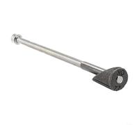 Adaptateur de potence de vélo Boulon et cale pour tiges de 22,2 mm, kit de matériel en acier argenté compatible avec Road City pour vélos Cruiser, longueur 170 mm, pièce de rechange