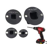 Adaptateur de prise à profil bas - Jeu d'adaptateurs de prise basse profil pour cliquet - 4 pièces Accessoire d'extension pour cliquet d'outils pour espaces réduits dans la maison Pa