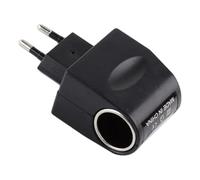 Adaptateur De Prise Allumme-cigare - Adaptateur De Voiture 12 Volts, Convertisseur Briquet Stable 220 V À 12 V Avec Indicateur LED, Adaptatteur De Voiture Noir, Accessoires Automobiles Pour Émetteurs