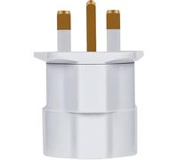 Adaptateur de Prise Anglaise vers Schuko 13 A, idéal pour connecter des appareils électriques dans Les Maisons européennes et Les Voyageurs.