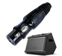 Adaptateur de prise audio - Connecteur à 3 broches, prise microphone noire | Adaptateur de prise audio femelle, prise jack stéréo femelle, connecteur de haut-parleur casque audio, prise microphone