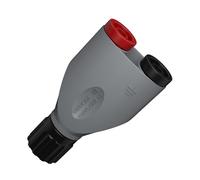 Adaptateur de prise banane de sécurité de 4 mm, connexion rapide professionnelle pour projets de technique de laboratoire, double prise de sécurité, adaptateur pour projets de technique de laboratoire