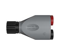 Adaptateur de prise banane professionnel de 4 mm pour ingénierie de laboratoire, convertisseur BNC vers double prise femelle pour projet d'ingénierie de laboratoire, jacks professionnels vers fiches