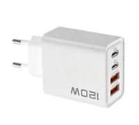 Adaptateur de Prise - Bloc de Charge Rapide | Adaptateur Secteur 120W Type-C USB Compact pour Voyage Maison Salle de Bain