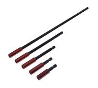 Adaptateur De Prise D Et De Binaire Magnétique 1/4 Shank Socket Adapter Extension Pour Les Exercices D'alimentation Et Le Porte-bit Magnétique Du Pilote