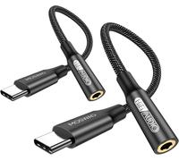 Adaptateur De Prise De Casque À 3,5Mm, Adaptateur Écouteur Usb C Jack 3.5Mm En Nylon, Adaptateur Jack Usb Type C Avec Dac Pour Samsung Galaxy S24 22 S20 Ultra S20, Pixel 4 3 2 Xl, Ipad Pro[Z990]