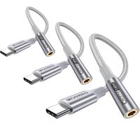 Adaptateur De Prise De Casque À 3,5Mm, Adaptateur Écouteur Usb C Jack 3.5Mm En Nylon, Adaptateur Jack Usb Type C Avec Dac Pour Samsung Galaxy S24 22 S20 Ultra S20, Pixel 4 3 2 Xl, Ipad Pro[Z980]