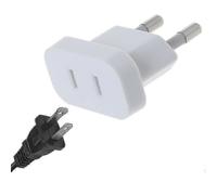 Adaptateur de prise de courant de voyage, prise américaine vers prise européenne, convertisseur de charge, réglementation européenne