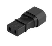 Adaptateur de Prise de Courant IEC320 C14 à C9 Convertisseur Prise mâle C14 vers Prise Femelle C9 15A/125V AC pour Adaptateur d'alimentation d'ordinateur Standard C14 à C9
