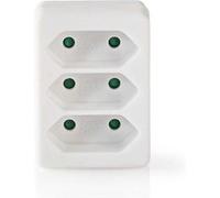 Adaptateur de Prise de Courant Nedis PSSPL300C1WT Blanc Blanc G