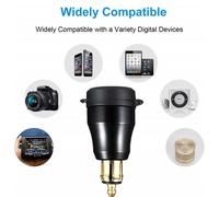 Adaptateur de prise de courant pour moto, Type C PD PM3 PSP, caméra rouge, double USB pour BMW Hella