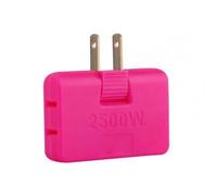 Adaptateur De Prise De Courant Pratique, Convertisseur De Sécurité, Standard Américain, Un Tour, Trois Prises