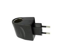 Adaptateur De Prise De Voiture 12V | Adaptateur Voiture pour Prise Courant - Convertisseur Briquet Stable avec LED 220V À 12V avec LED Indicatrice Accessoire Automobile Léger Et Portable