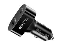 Adaptateur de prise de voiture à double port 50 W pour téléphones portables PD25W Type C