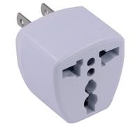 Adaptateur de Prise de Voyage multinational Universel vers américain EEUU de Type B, Blanc, France, Allemagne, Grèce, Islande, Pologne, Portugal, Espagne, Canada, Japon, UK, Australie, Chine, Suisse.