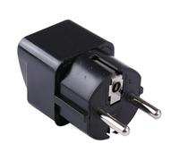 Adaptateur de prise Europe États-Unis, adaptateur de prise de voyage européenne, convertisseur de prise UE USA, adaptateur de prise européenne pour voyages à l'étranger, voyages d'affaires,