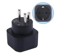 Adaptateur de Prise Europe vers Danemark/Groenland, Prise Schuko UE Adaptée à la Prise Danoise/Groenlandaise, Prise Européenne/Française de Type C/E/F vers Convertisseur de Prise de Type K (1 pièce)