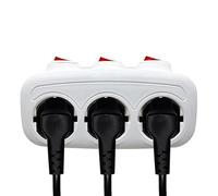Adaptateur De Prise Européenne | Adaptateur De Prise Européenne,Multiprise À 3 Prises Comportant Une Extension Et Un Chargeur Pour Le Voyage International La Maison De Vacances Le Tourisme Et Les Affa