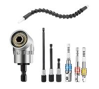 Adaptateur de prise Hex, Clé à douille universelle extensible, outil for foret, adaptateur 1/4, 3/8, 1/2, kit de tournevis(8pcs)