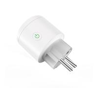 Adaptateur de prise intelligente sans fil, Bluetooth, avec télécommande vocale, minuterie, prise d'alimentation, avec Assistant Alexa et Google, 20a, ue