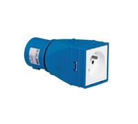 Adaptateur de prise - LEGRAND - 052100 - 16A - 3000W - 2P+T