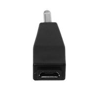 Adaptateur de prise Micro USB femelle vers DC 2021x3.5mm mâle, convertisseur de prise pour ventilateur LED HUB USB, 1.35
