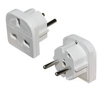 Adaptateur de Prise - ZISONIX - UK vers Fra - 10/16A - Plastique - Intérieur