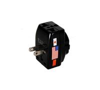 Adaptateur de prises US à triple connections Akashi